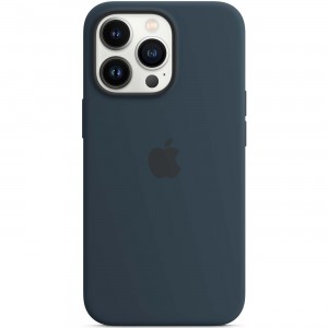 Накладка Silicone Case для iPhone 13 Pro (Abyss Blue)
